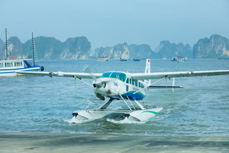 hydravion baie d'halong vol